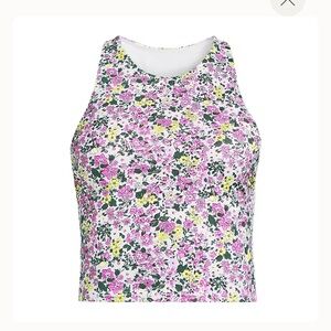 Lands End Women's High Neck Racerback Midkini Top